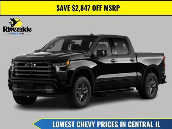 Black 2026 Chevrolet Silverado 1500 Pickup Truck Four-Wheel Drive Automatic