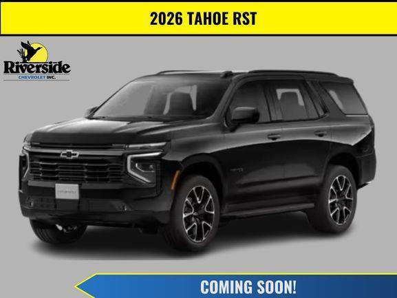 Black 2026 Chevrolet Tahoe SUV / Crossover Four-Wheel Drive Automatic