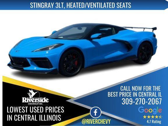 Rapid Blue 2022 Chevrolet Corvette Convertible Rear-Wheel Drive 8-Speed Dual Clutch