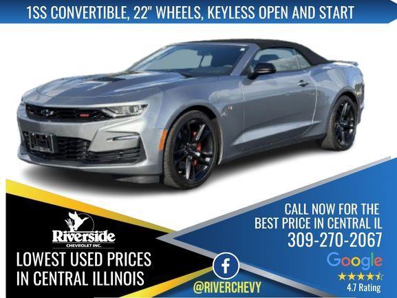 SHARKSKIN METALLIC 2023 Chevrolet Camaro Convertible Rear-Wheel Drive