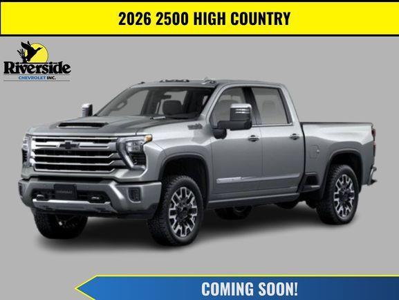 Sterling Gray Metallic 2026 Chevrolet Silverado 2500HD Pickup Truck Four-Wheel Drive Automatic