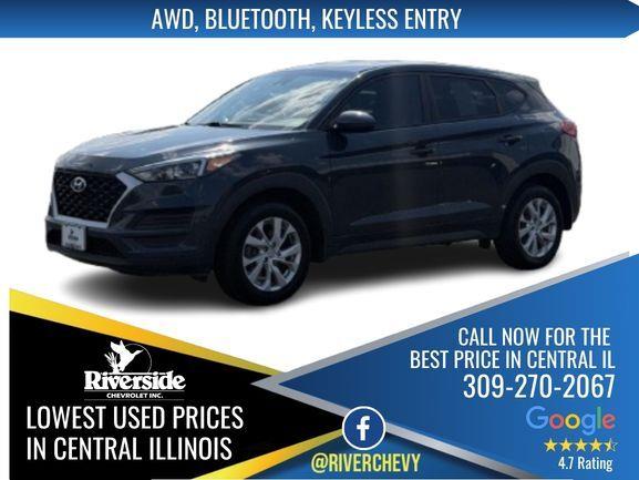 Dusk Blue 2020 Hyundai Tucson SUV / Crossover All-Wheel Drive Automatic
