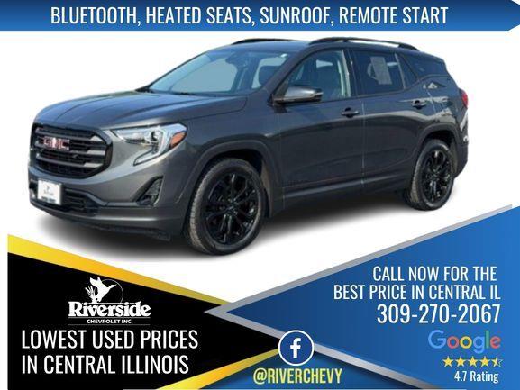Graphite Gray Metallic 2021 GMC Terrain SUV / Crossover Front-Wheel Drive 9-Speed Automatic