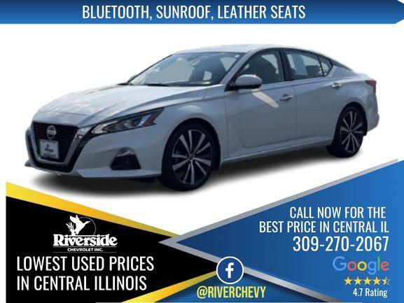 Pearl White Tricoat 2020 Nissan Altima Sedan Front-Wheel Drive Continuously Variable Transmission