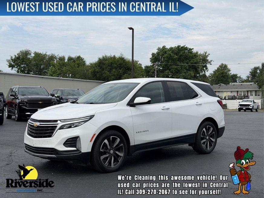 Summit White 2022 Chevrolet Equinox SUV / Crossover Front-Wheel Drive 6-Speed Automatic Overdrive