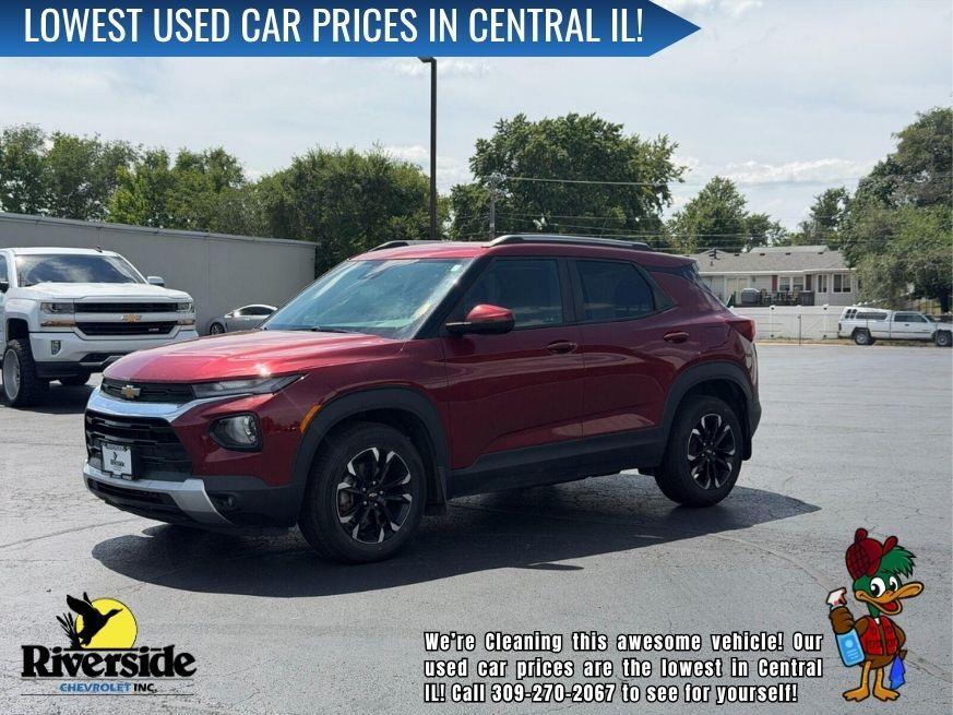 Red (Crimson Metallic) 2022 Chevrolet Trailblazer SUV / Crossover Front-Wheel Drive Continuously Variable Transmission