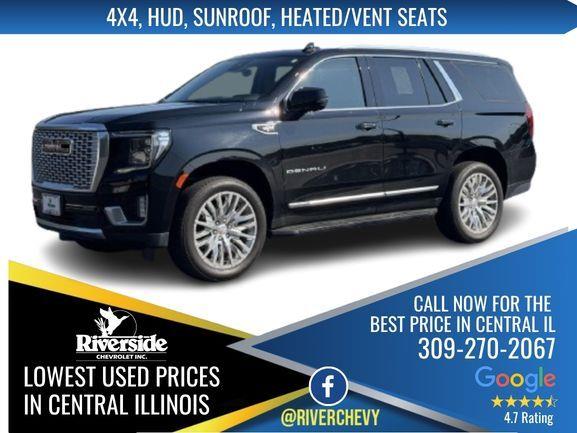 Onyx Black 2024 GMC Yukon SUV / Crossover Four-Wheel Drive Automatic