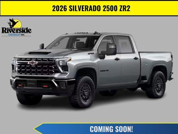 Sterling Gray Metallic 2026 Chevrolet Silverado 2500HD Pickup Truck Four-Wheel Drive Automatic