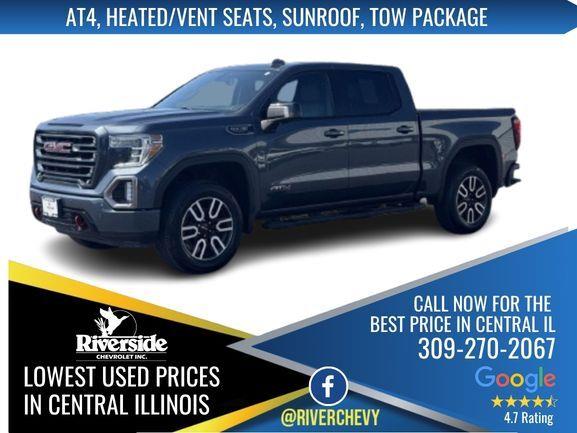 Gray (Dark Sky Metallic) 2019 GMC Sierra 1500 Pickup Truck Four-Wheel Drive 8-Speed Automatic