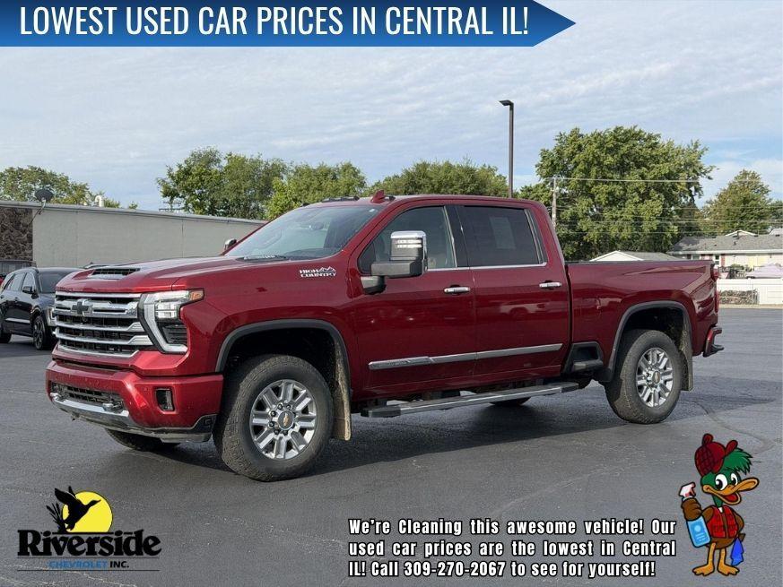 Radiant Red Tintcoat 2024 Chevrolet Silverado 2500HD Pickup Truck Four-Wheel Drive Automatic