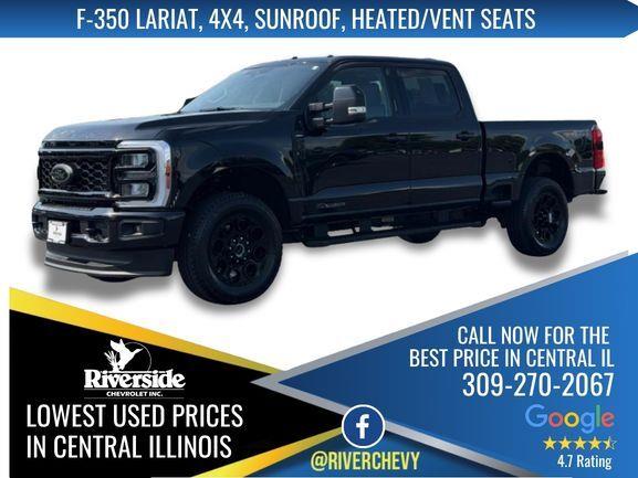 Agate Black Metallic 2026 Ford F-350 Super Duty Pickup Truck Four-Wheel Drive Automatic