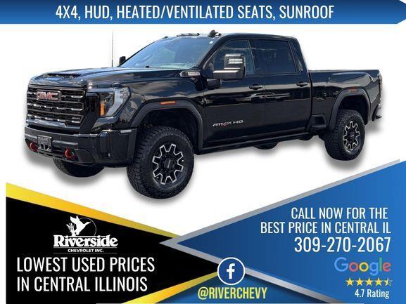Onyx Black 2025 GMC Sierra 2500HD Pickup Truck Four-Wheel Drive Automatic