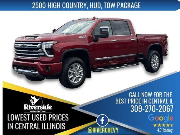 Radiant Red Tintcoat 2024 Chevrolet Silverado 2500HD Pickup Truck Four-Wheel Drive Automatic