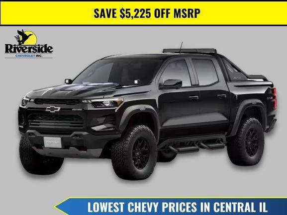 Black 2026 Chevrolet Colorado Pickup Truck Four-Wheel Drive 8-Speed Automatic