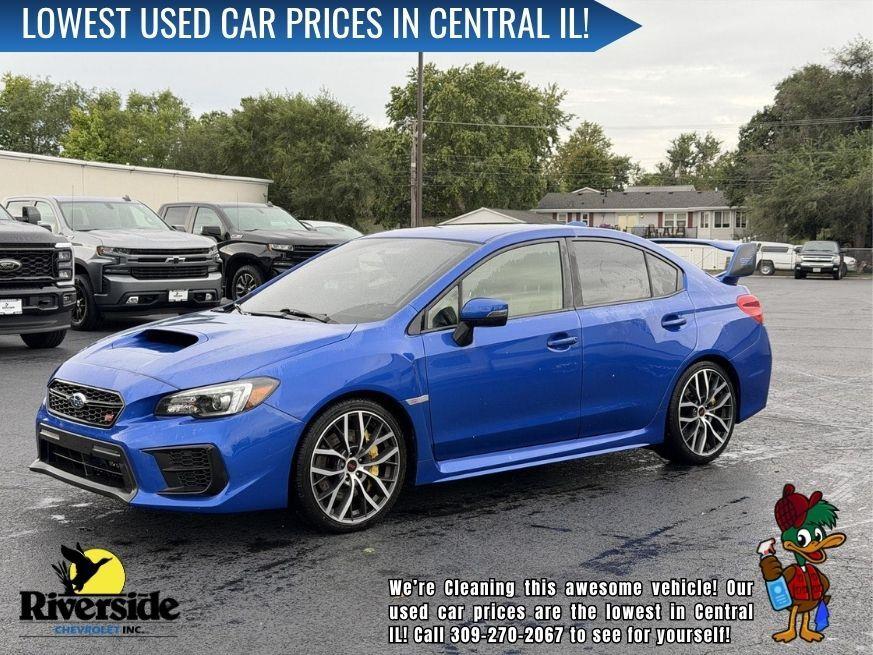 WR Blue Pearl 2021 Subaru WRX STI Sedan All-Wheel Drive Manual