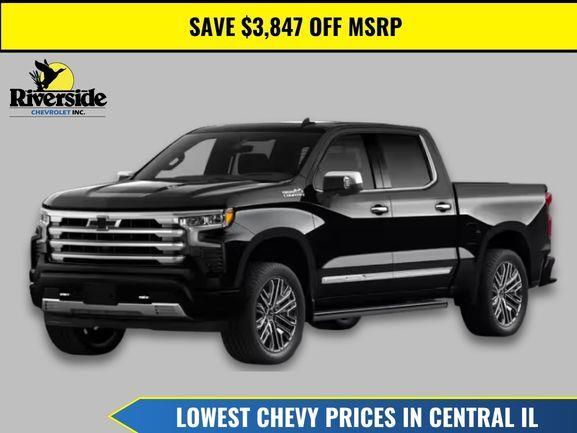 Black 2026 Chevrolet Silverado 1500 Pickup Truck Four-Wheel Drive Automatic