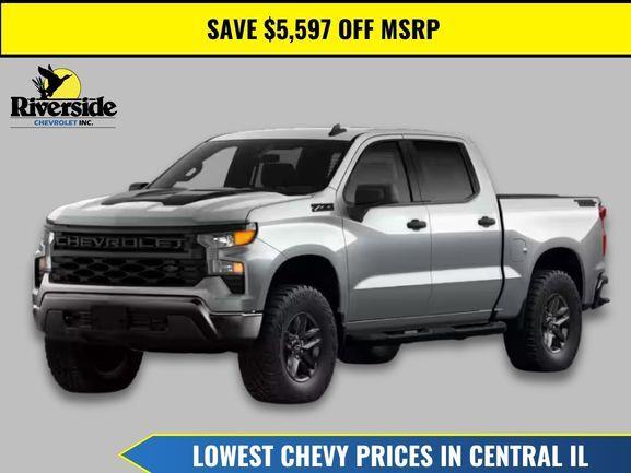 Sterling Gray Metallic 2026 Chevrolet Silverado 1500 Pickup Truck Four-Wheel Drive Automatic