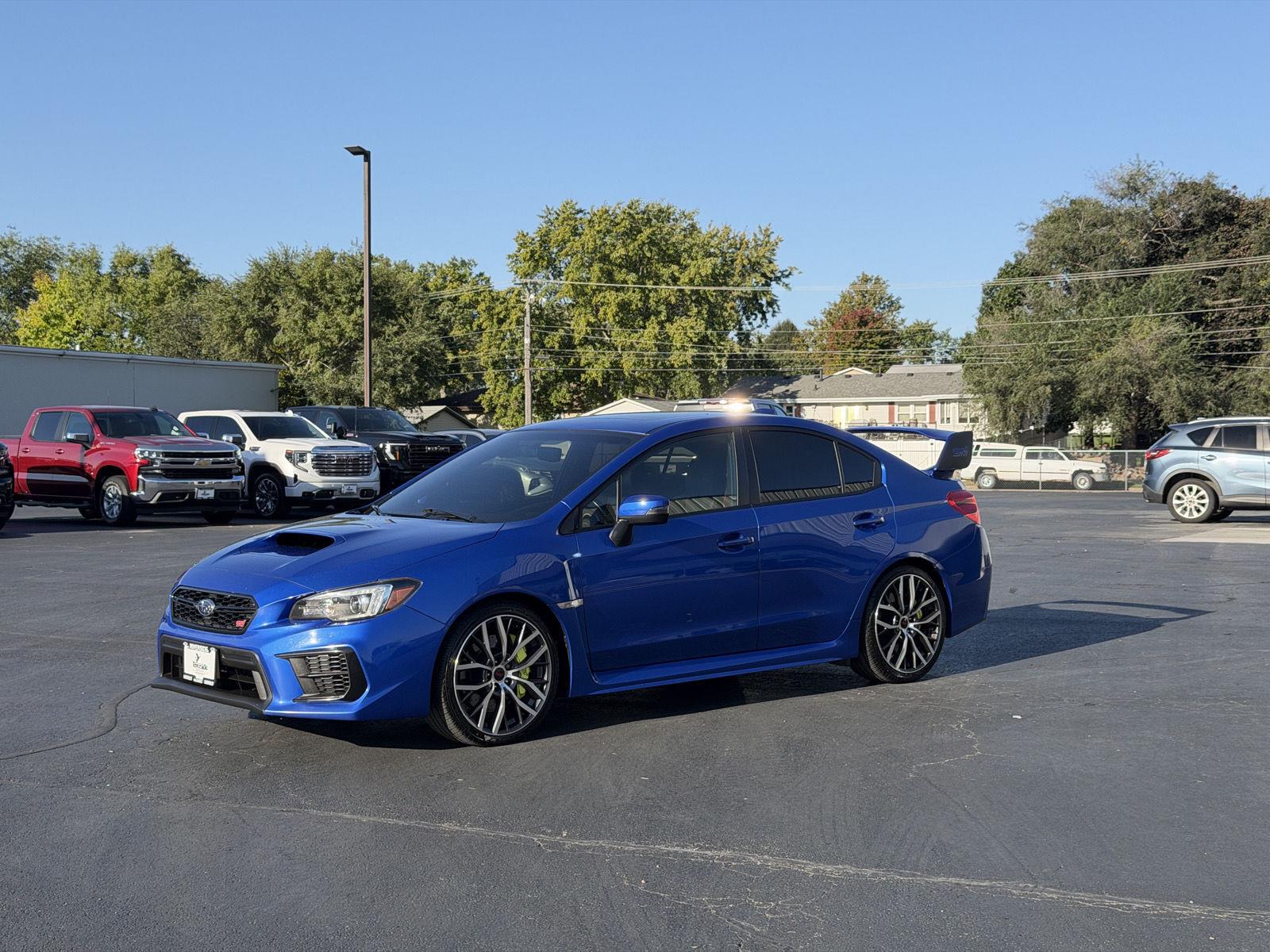 2021 Subaru WRX STI Limited AWD with Wing Spoiler