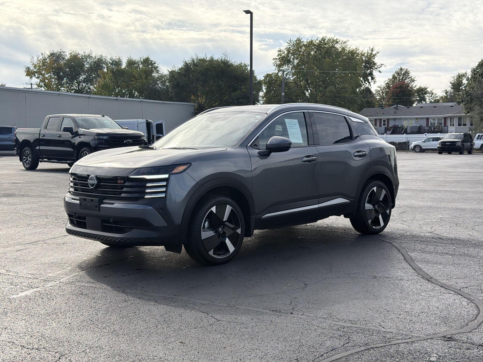 Gray (Gun Metallic) 2025 Nissan Kicks SUV / Crossover All-Wheel Drive Continuously Variable Transmission