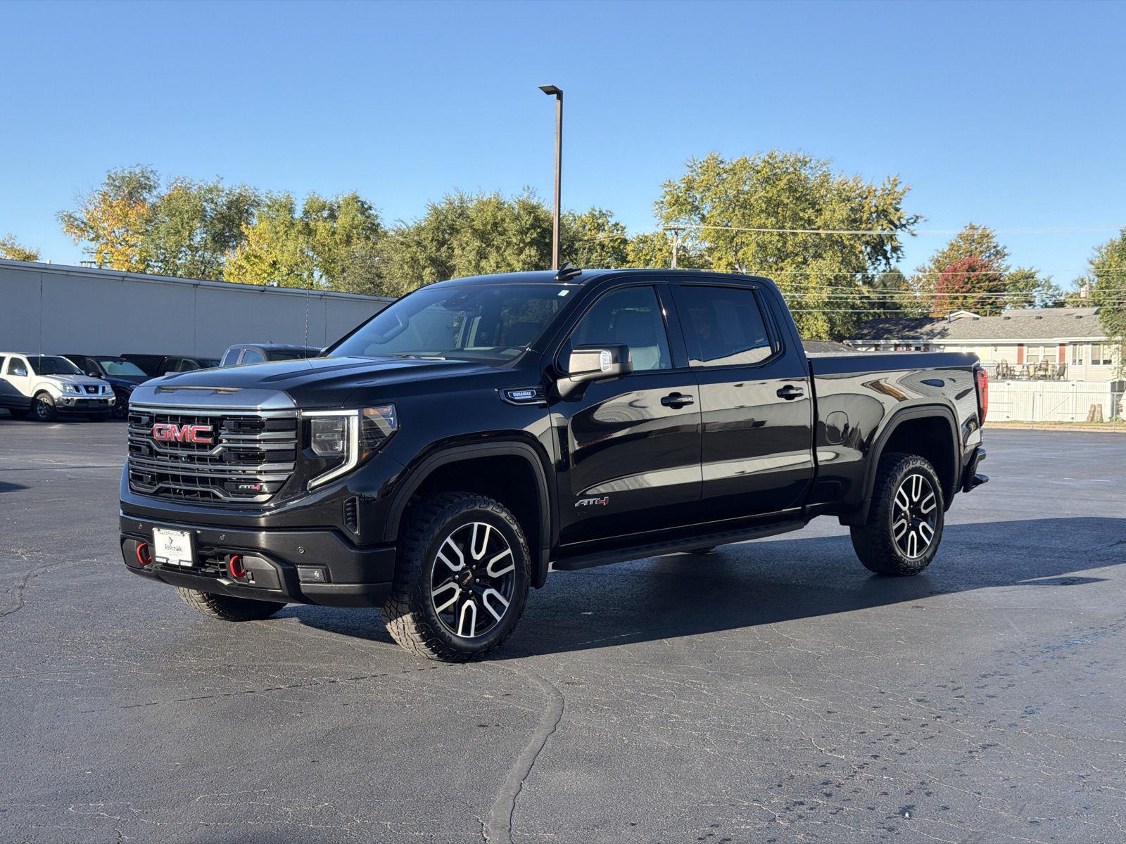 Onyx Black 2024 GMC Sierra 1500 Pickup Truck Four-Wheel Drive Automatic