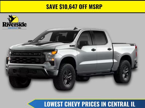 Sterling Gray Metallic 2026 Chevrolet Silverado 1500 Pickup Truck Four-Wheel Drive Automatic