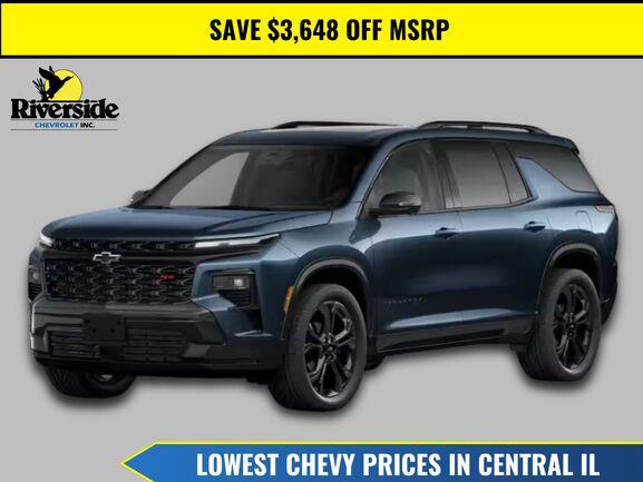 Twilight Blue 2027 Chevrolet Traverse SUV / Crossover Four-Wheel Drive 8-Speed Automatic