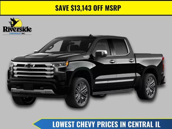 Black 2026 Chevrolet Silverado 1500 Pickup Truck Four-Wheel Drive Automatic
