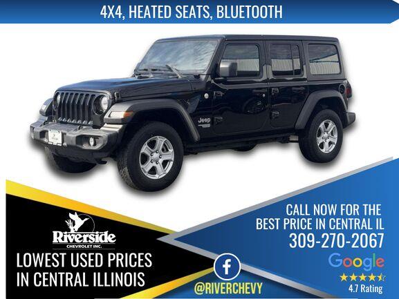 Black 2021 Jeep Wrangler SUV / Crossover Four-Wheel Drive 8-Speed Automatic