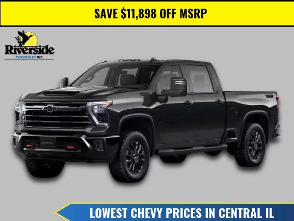 Black 2026 Chevrolet Silverado 2500HD Pickup Truck Four-Wheel Drive Automatic