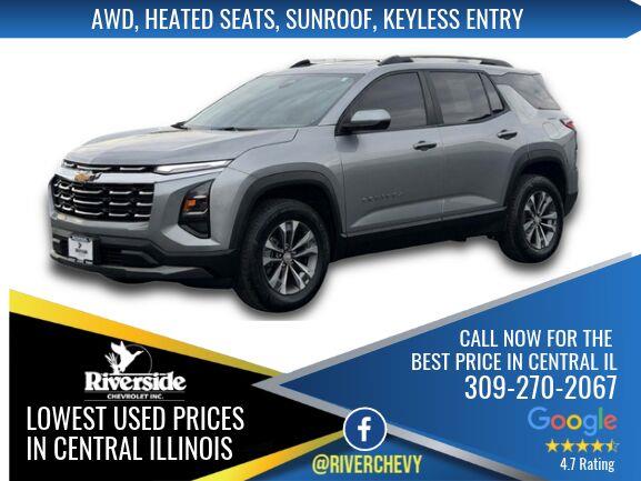 Sterling Gray Metallic 2025 Chevrolet Equinox SUV / Crossover Four-Wheel Drive 8-Speed Automatic