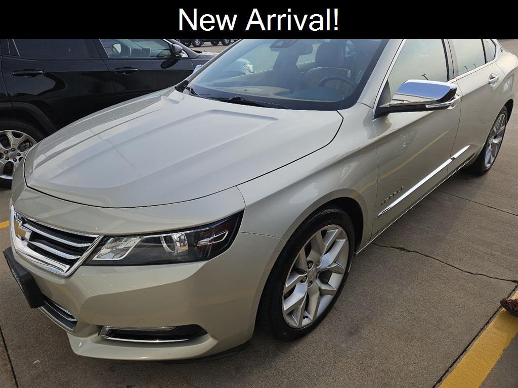 Champagne Silver Metallic 2015 Chevrolet Impala LTZ 2LZ FWD Sedan Front-Wheel Drive 6-Speed Automatic Overdrive