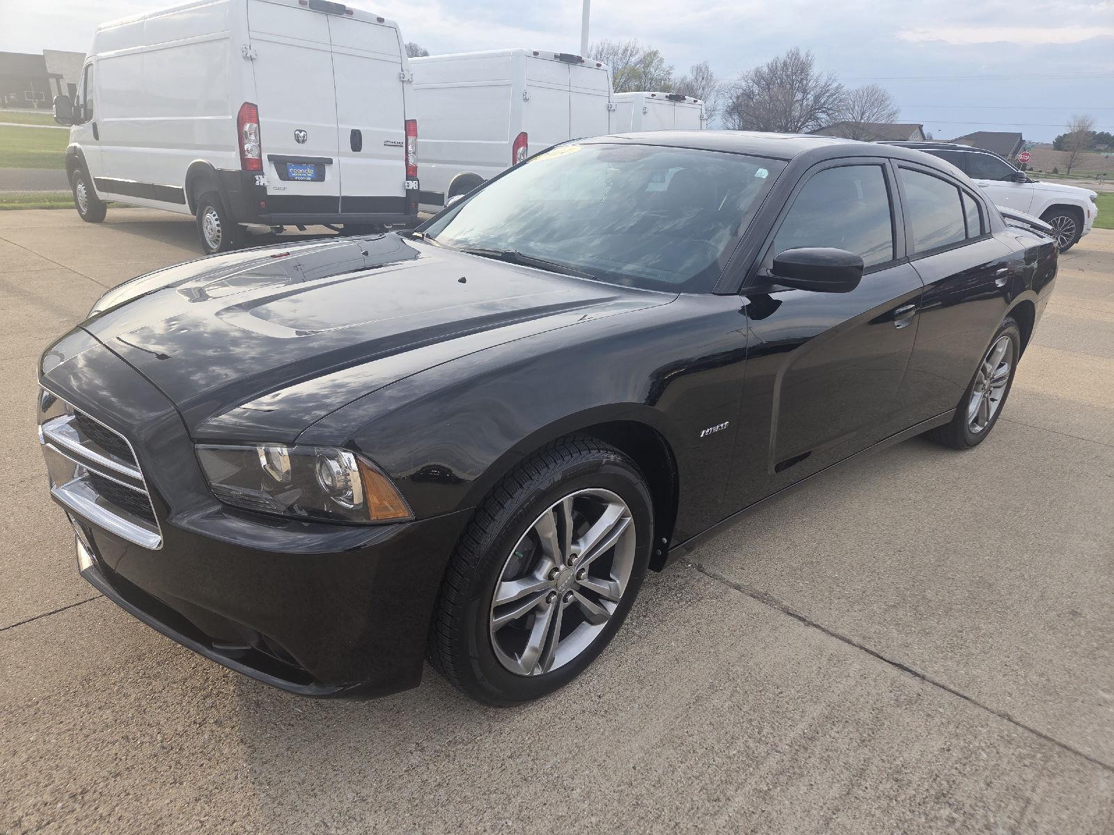 Pitch Black 2014 Dodge Charger R/T Plus AWD Sedan All-Wheel Drive 5-Speed Automatic
