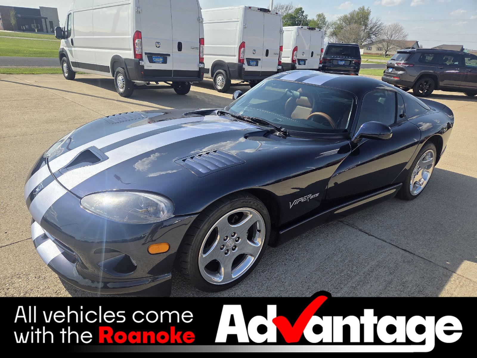 Deep Sapphire Blue Pearl 2001 Dodge Viper GTS Coupe RWD Coupe Rear-Wheel Drive 6-Speed Manual