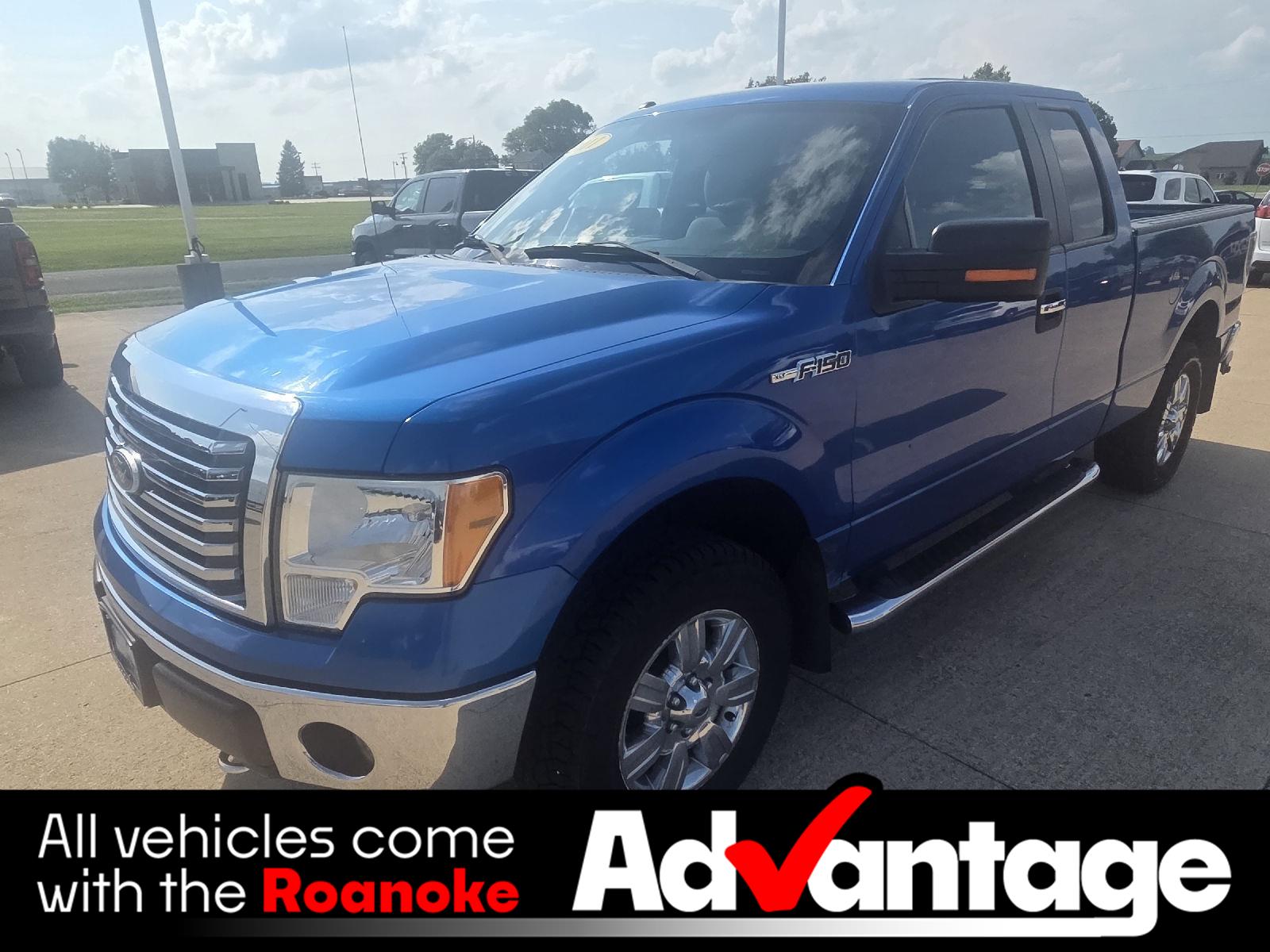 Blue Flame Metallic 2011 Ford F-150 Pickup Truck Four-Wheel Drive 6-Speed Automatic