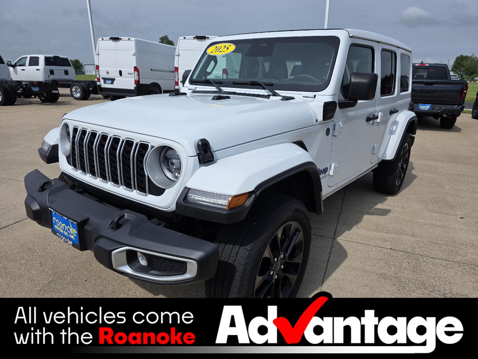  2025 Jeep Wrangler 4xe Sahara 4WD   