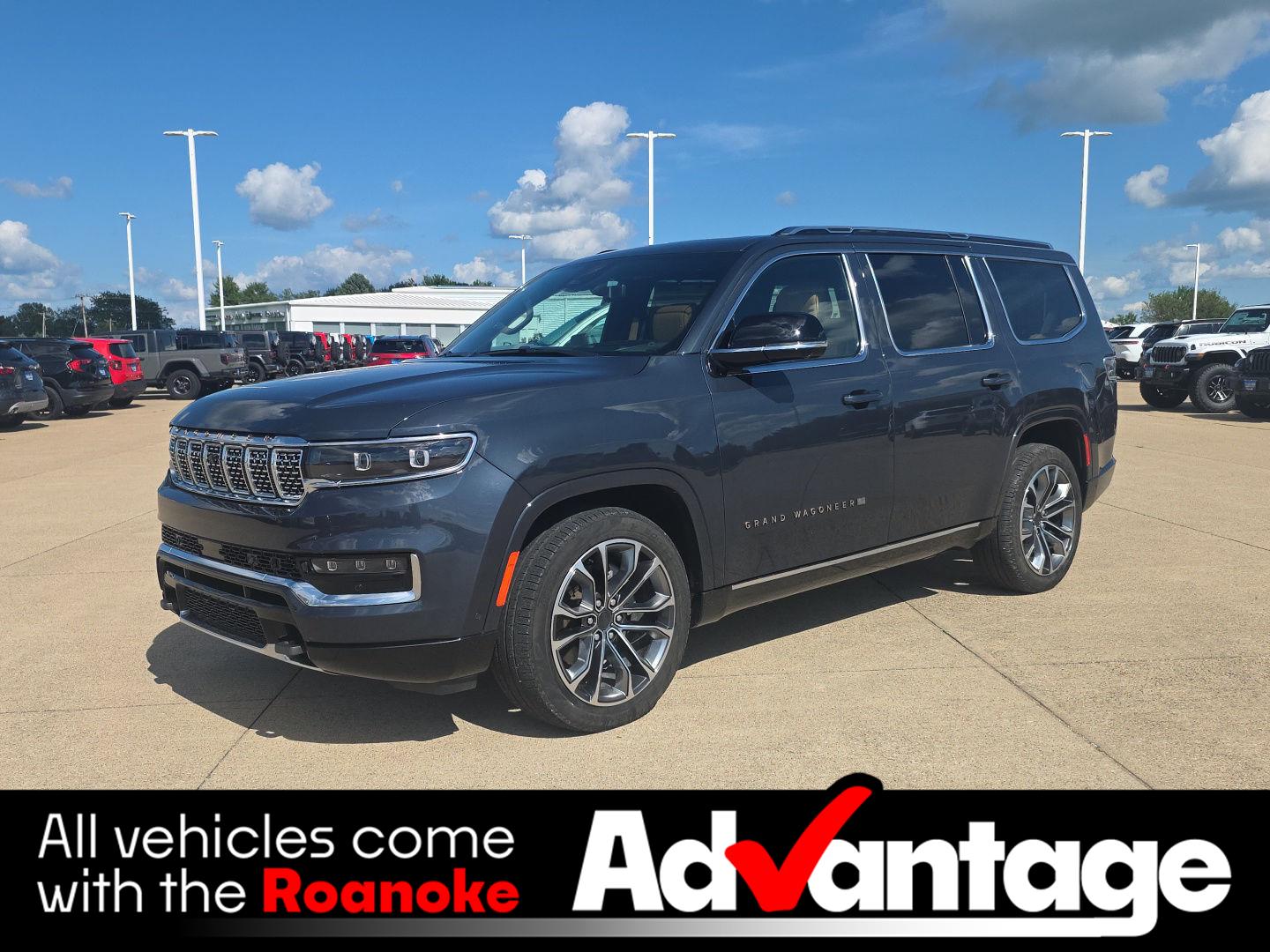 Baltic Gray Metallic Clearcoat 2025 Jeep Grand Wagoneer SUV / Crossover Four-Wheel Drive 8-Speed Automatic