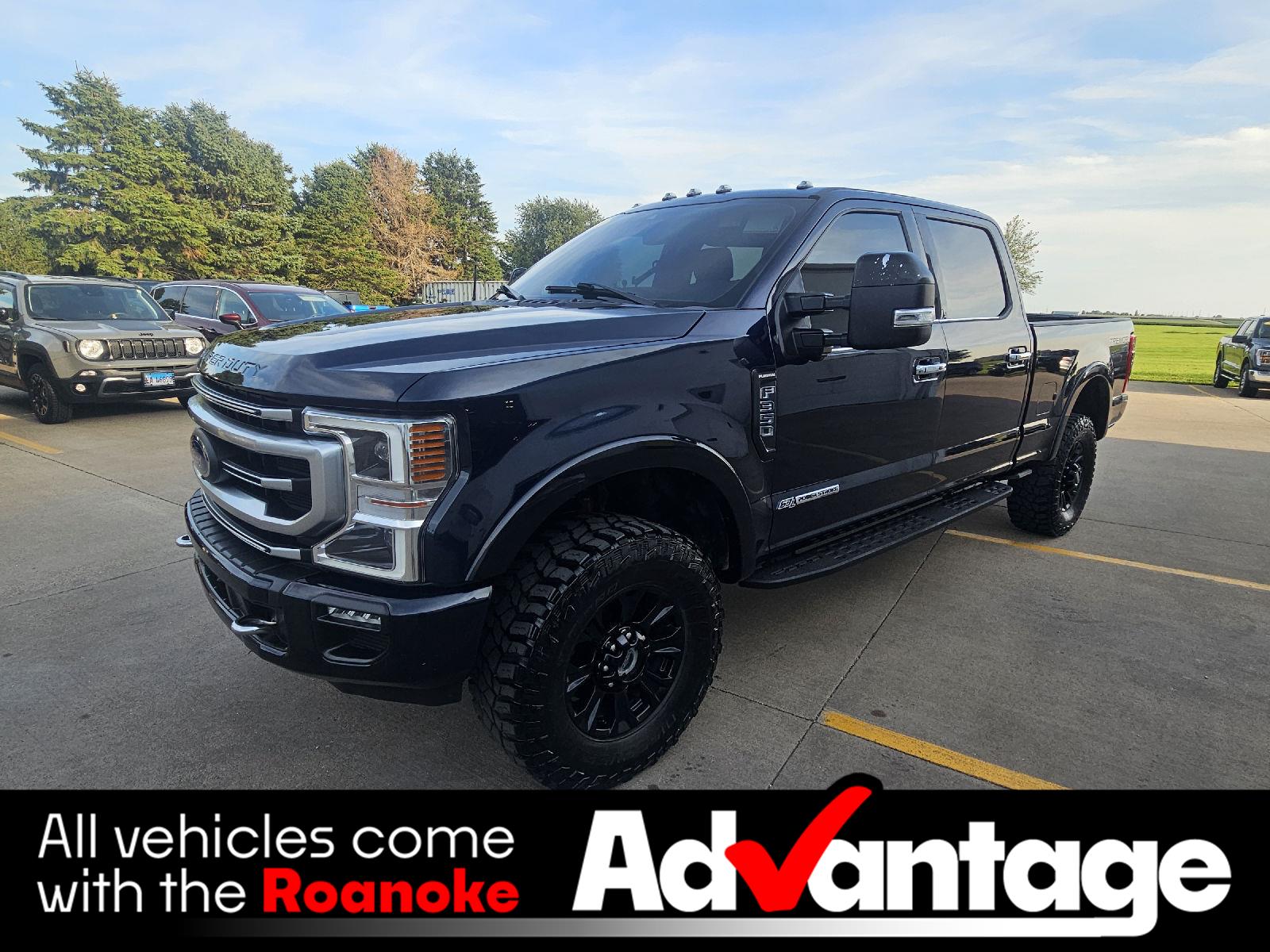 Antimatter Blue 2022 Ford F-350 Super Duty Pickup Truck Four-Wheel Drive Automatic