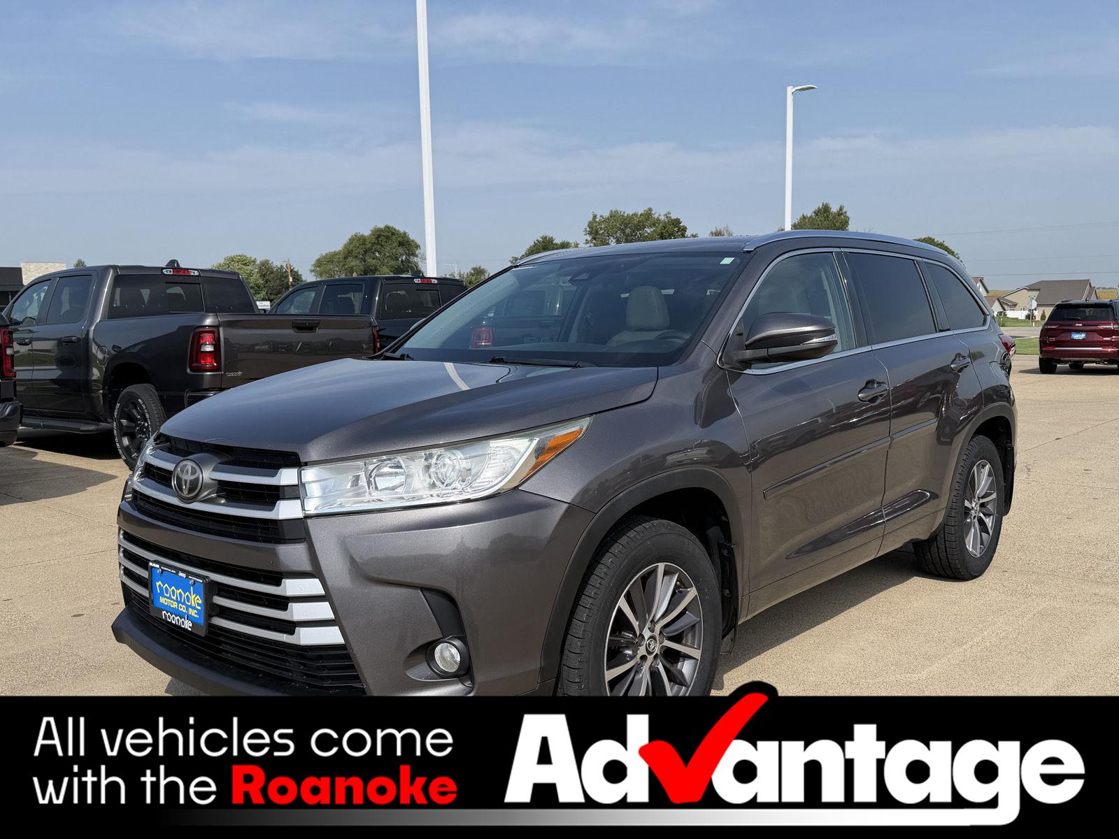 Predawn Gray Mica 2017 Toyota Highlander SUV / Crossover All-Wheel Drive Automatic