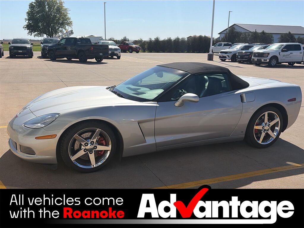 Machine Silver Metallic 2006 Chevrolet Corvette Convertible Rear-Wheel Drive 6-Speed Manual