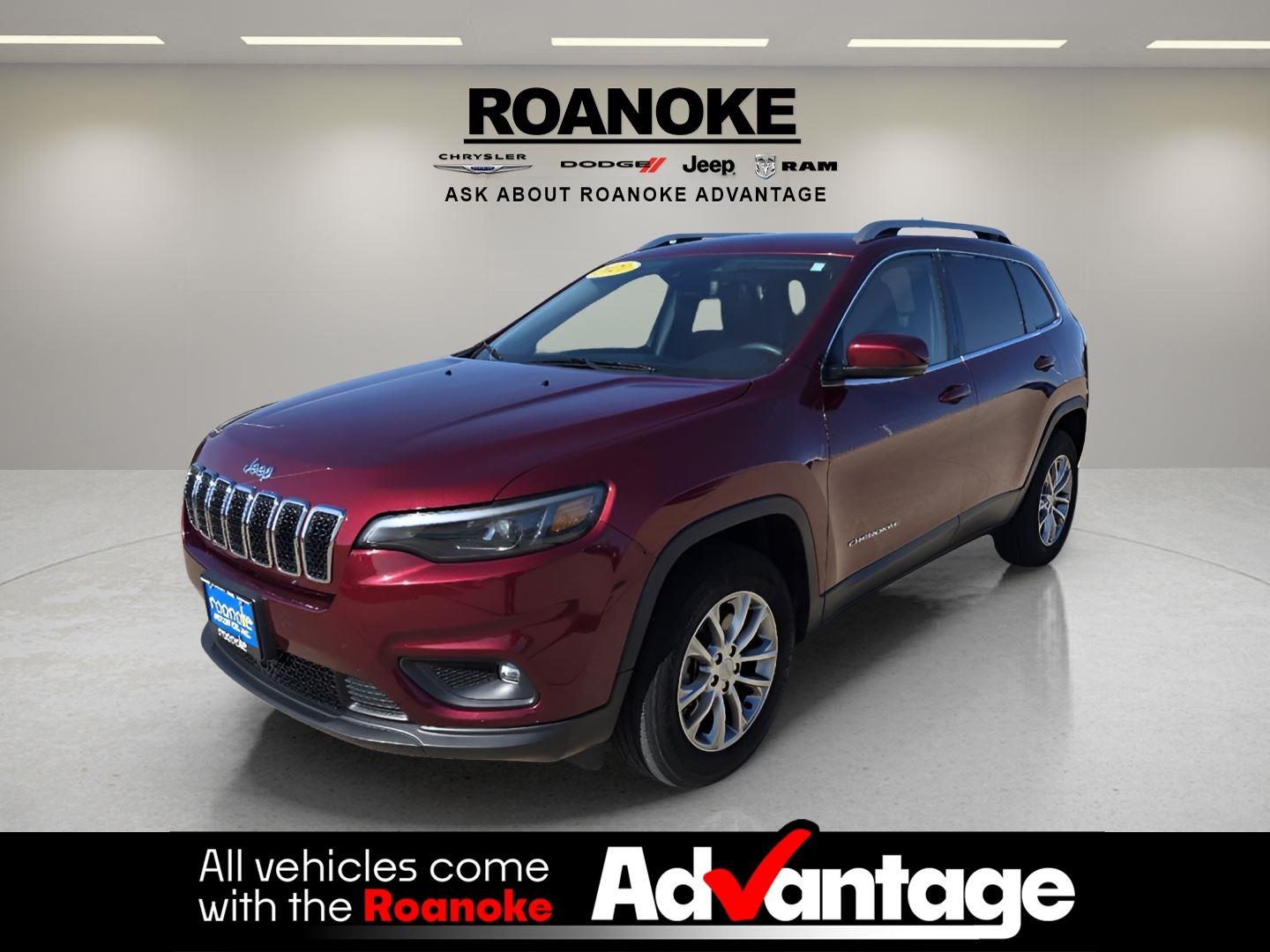 Velvet Red Pearlcoat 2021 Jeep Cherokee Latitude Lux 4WD SUV / Crossover Four-Wheel Drive 9-Speed Automatic