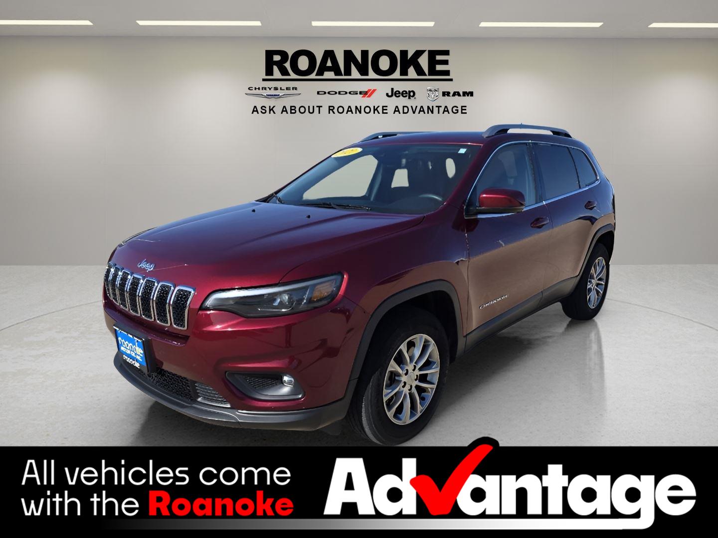 Velvet Red Pearlcoat 2021 Jeep Cherokee Latitude Lux 4WD SUV / Crossover Four-Wheel Drive 9-Speed Automatic
