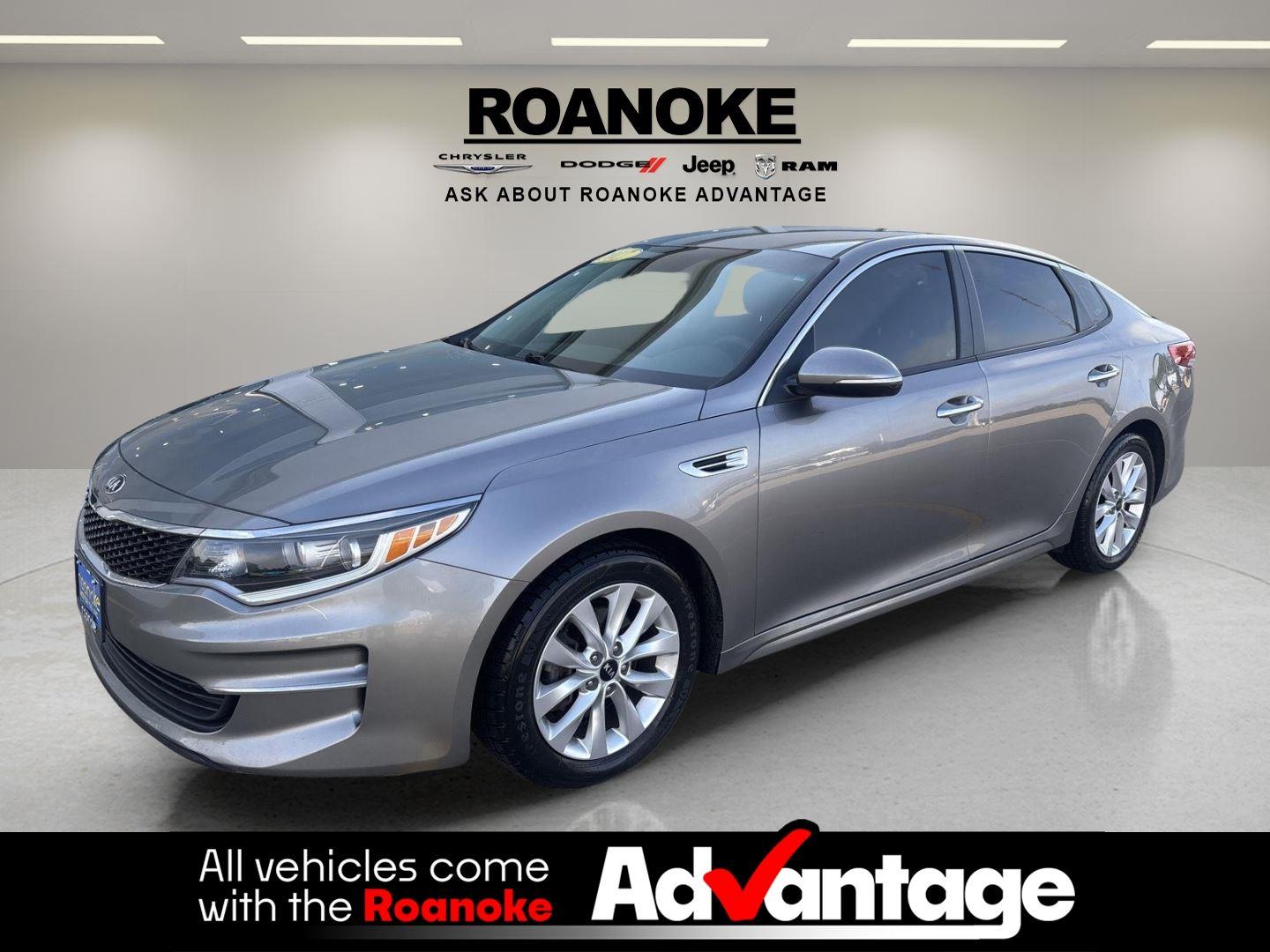 Titanium Silver 2017 Kia Optima LX Sedan Front-Wheel Drive 6-Speed Automatic