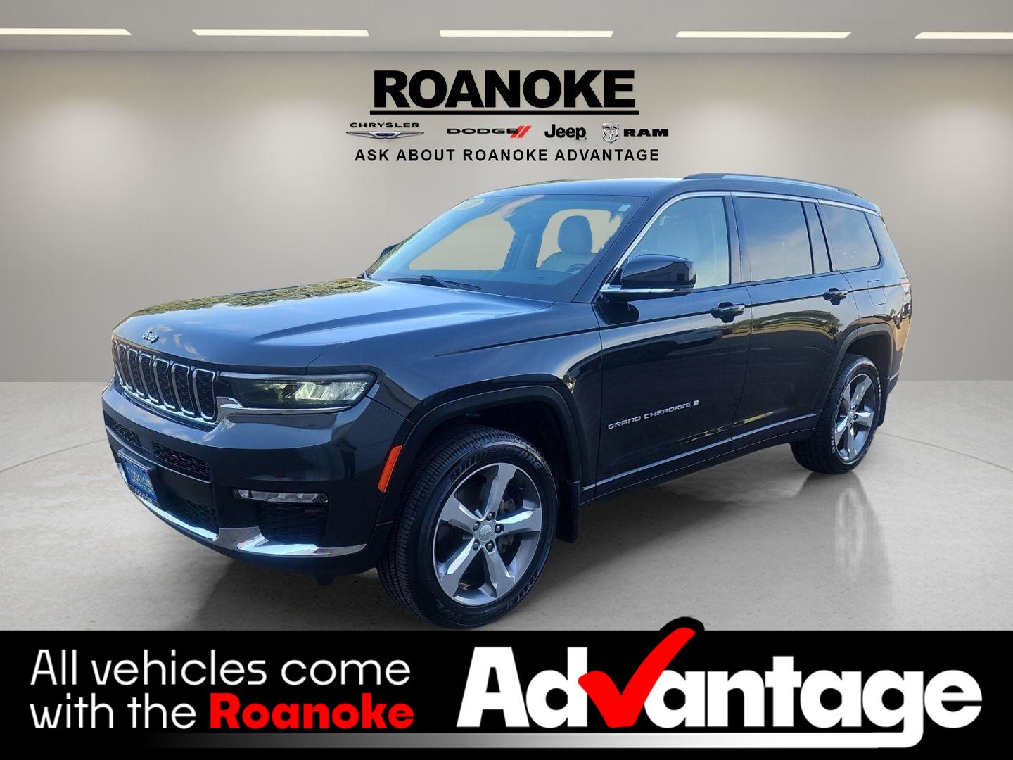 Rocky Mountain Pearlcoat 2021 Jeep Grand Cherokee L SUV / Crossover Four-Wheel Drive 8-Speed Automatic