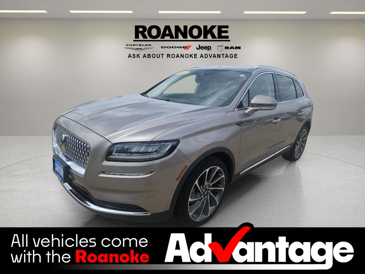 Iced Mocha 2021 Lincoln Nautilus SUV / Crossover Front-Wheel Drive 8-Speed Automatic
