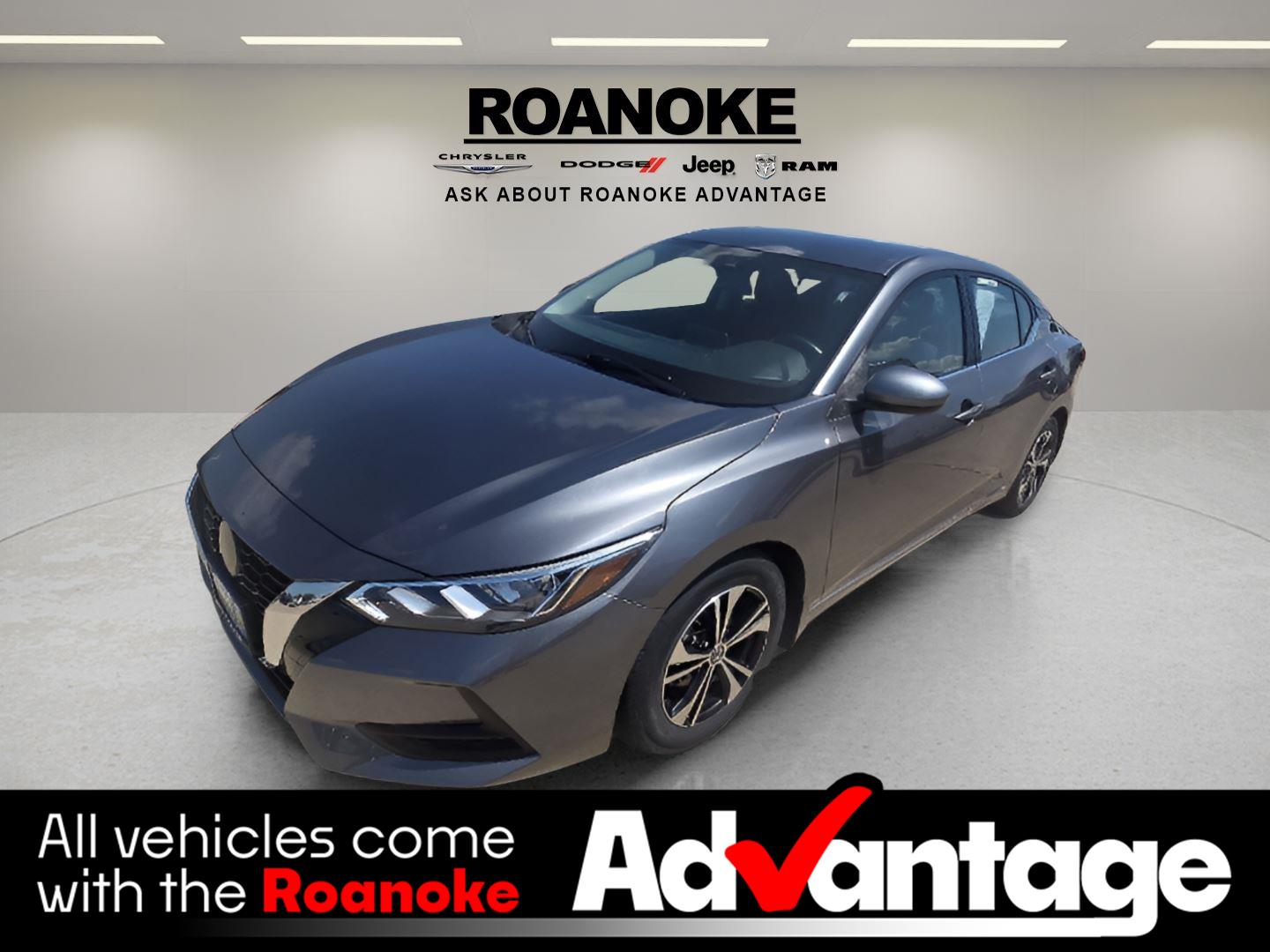Gray (Gun Metallic) 2023 Nissan Sentra Sedan Front-Wheel Drive Continuously Variable Transmission