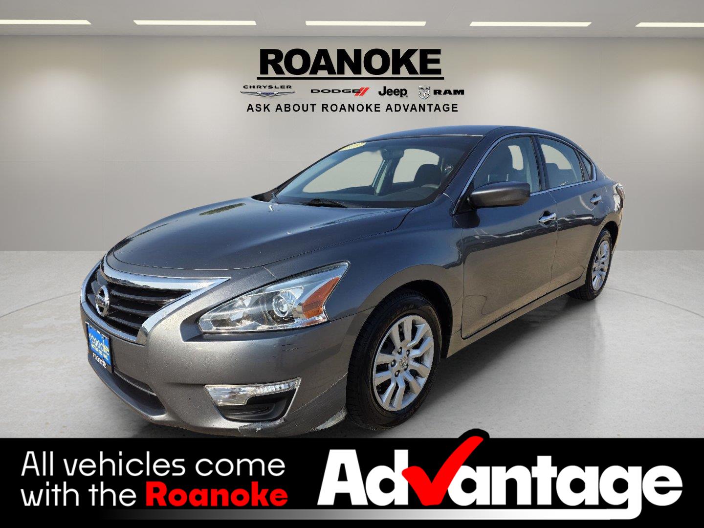 Gray (Gun Metallic) 2015 Nissan Altima Sedan Front-Wheel Drive Continuously Variable Transmission