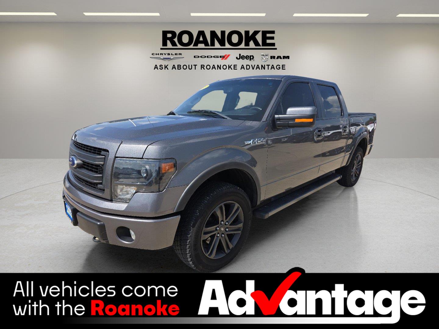 Sterling Gray Metallic 2013 Ford F-150 Pickup Truck Four-Wheel Drive 6-Speed Automatic