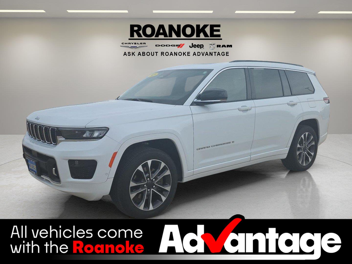 Bright White Clearcoat 2025 Jeep Grand Cherokee L SUV / Crossover Four-Wheel Drive 8-Speed Automatic