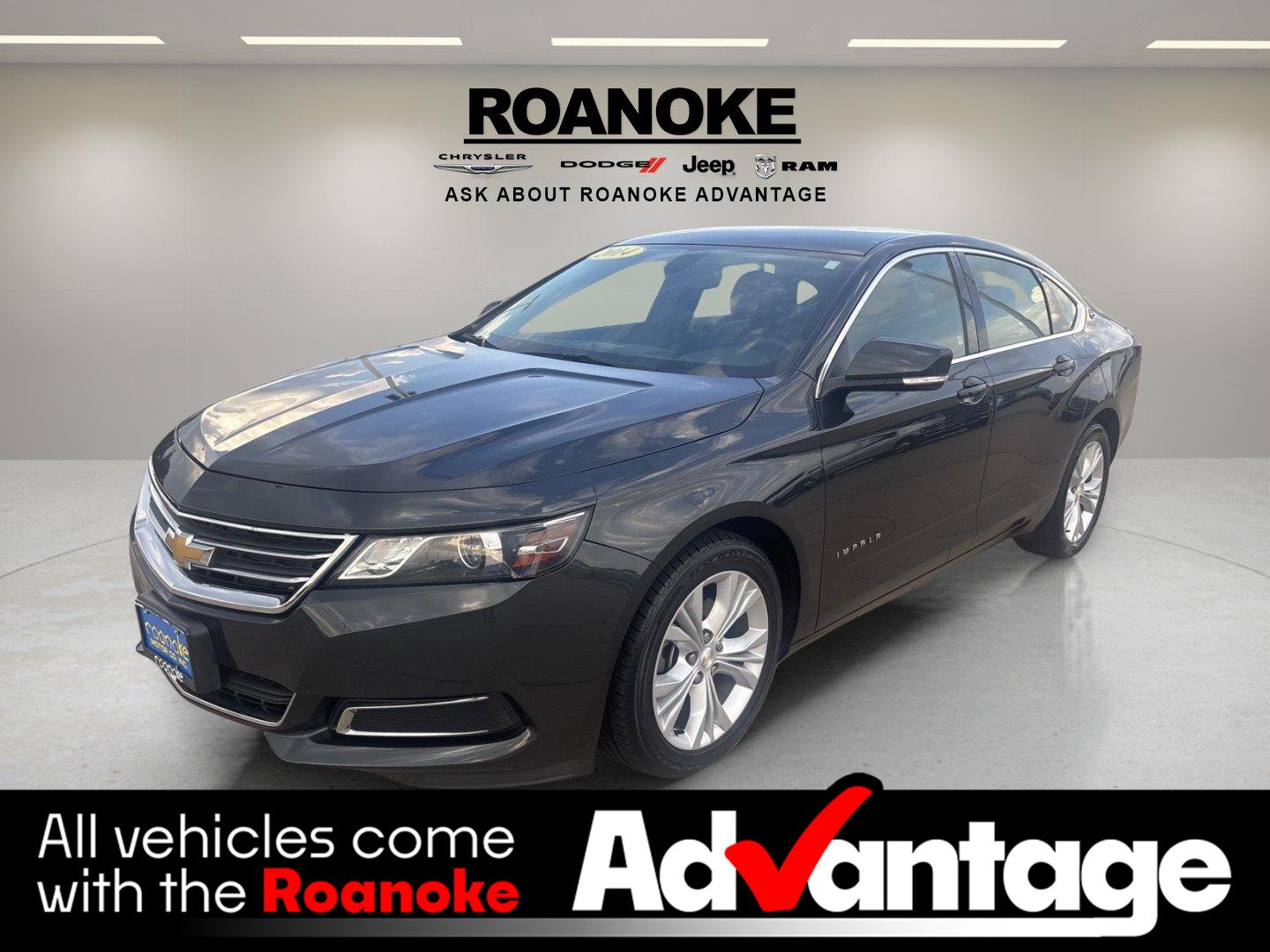 Ashen Gray Metallic 2014 Chevrolet Impala Sedan Front-Wheel Drive 6-Speed Automatic Overdrive
