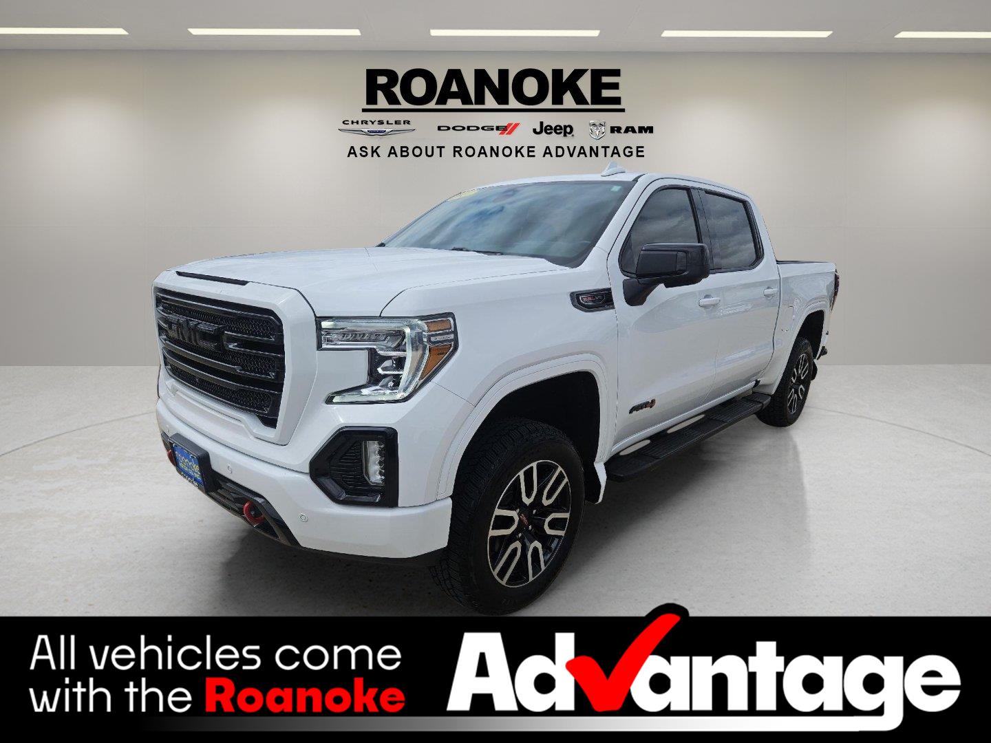 Summit White 2021 GMC Sierra 1500 Pickup Truck Four-Wheel Drive Automatic